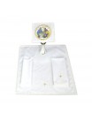 Embroidered chalice linen set Holy Family (190K)