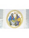 Embroidered chalice linen set Holy Family (190K)