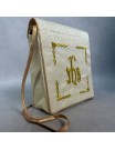 Embroidered burse with IHS - gold (D)