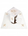 Chalice linen set, linen, Christmas (84H)