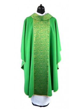 Casula elegante em verde