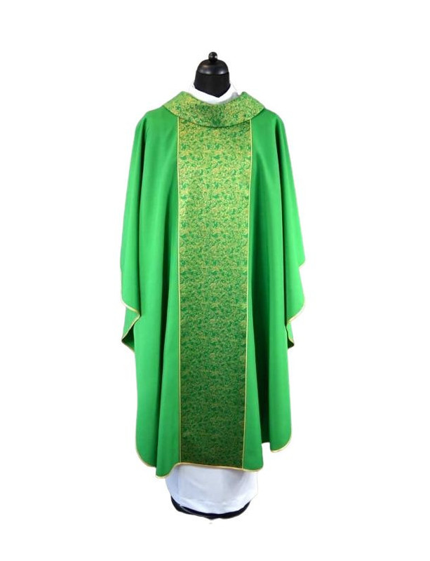 Chasuble élégante en vert