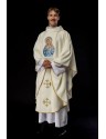 Chasuble with embroidered image of the Heart of Mary (107H)