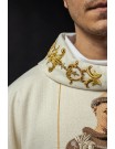 Chasuble with embroidered image of Saint Anthony (108H)
