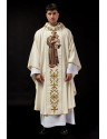 Chasuble with embroidered image of Saint Anthony (108H)