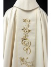 Chasuble with embroidered image of the Holy Family (109H)