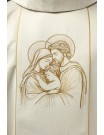 Chasuble with embroidered image of the Holy Family (109H)