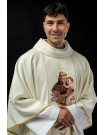 Chasuble with embroidered image of Saint Anthony (111H)