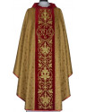 Chasuble rosette - embroidered velvet belt