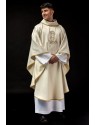 Casulla con imagen bordada de Nuestra Señora de la Candelaria (116H)