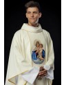 Chasuble with embroidered image of the Virgin Mary with Child (119H)