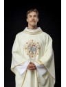 Chasuble with embroidered symbol of the Lamb of God (120H)