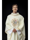 Chasuble with embroidered symbol of the Lamb of God (120H)
