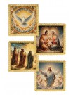 Set of 4 chalice palls for liturgical ceremonies (2H)