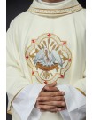 Embroidered chasuble with Pelican Coat of Arms motif (127H)