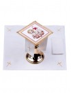 Chalice linen set, linen, Lamb motif (86H)