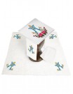 Chalice linen set, linen, Marian embroidery (89H)