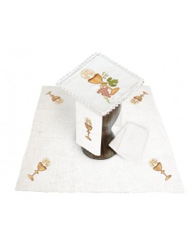 Chalice linen set, linen, chalice embroidery (92H)