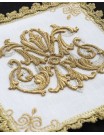 Chalice linen set, linen, Marian embroidery (94H)