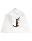 Chalice linen set, linen, cross embroidery (96H)