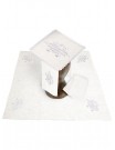 Chalice linen set, linen, IHS embroidery (98H)