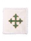 Chalice linen set, linen, cross embroidery (100H)