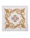 Chalice linen set, linen, gold embroidery (109H)
