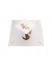 Chalice linen set, linen, chalice + grapes embroidery (114H)