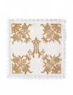 Chalice linen set, linen, gold embroidery of Mary (116H)
