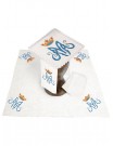Chalice linen set, linen, Marian embroidery (126H)