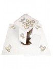 Chalice linen set, linen, Marian embroidery (127H)