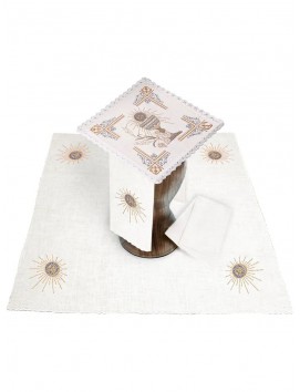 Chalice linen set, linen, chalice embroidery (129H)