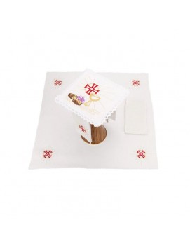 Chalice linen set, linen, chalice embroidery (130H)