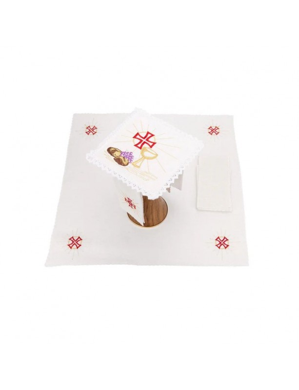 Chalice linen set, linen, chalice embroidery (130H)