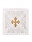 Chalice linen set, linen, cross stitch (131H)
