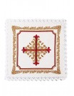 Chalice linen set, linen, cross stitch (132H)