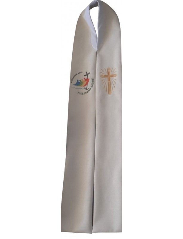 Embroidered stole, Jubilee Stole 2025 (Pilgrims of Hope)