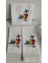 Embroidered chalice linen set Jubilee 2025