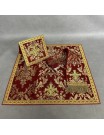 Semi-Gothic chasuble HOLY SPIRIT + stole, burse, maniple, chalice veil (10K)