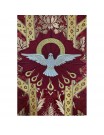 Semi-Gothic chasuble HOLY SPIRIT + stole, burse, maniple, chalice veil (10K)