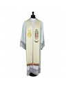 Embroidered stole with Our Lady of Guadalupe (17K)