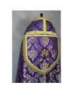 Purple Roman cope with stole (21K)