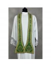Green Roman cope with stole (26K)