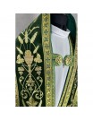 Green Roman cope with stole (26K)