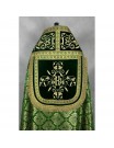 Green Roman cope with stole (26K)