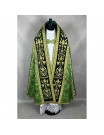 Green Roman cope with stole (26K)