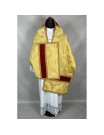 Liturgical veil, gold, jacquard fabric (28K)