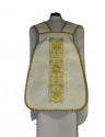 Chasuble romaine IHS - écru (13)