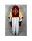 Liturgical veil, gold, jacquard fabric (28K)