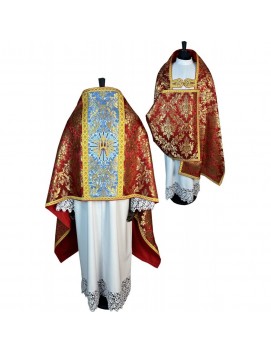 Liturgical veil, jacquard fabric (29K)